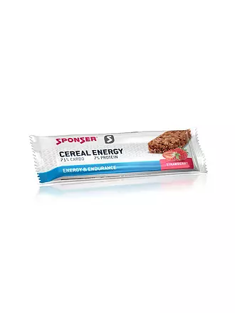 SPONSER | Barrita energética de cereales con fresa, barrita de 40 g |